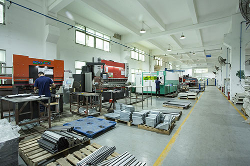 Sheet metal production line put into use