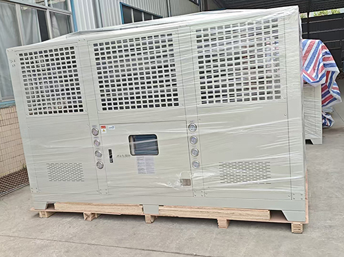 50HP Industrial Water Chillers with Heat Recovery Exported to Belarus for Dairy Production